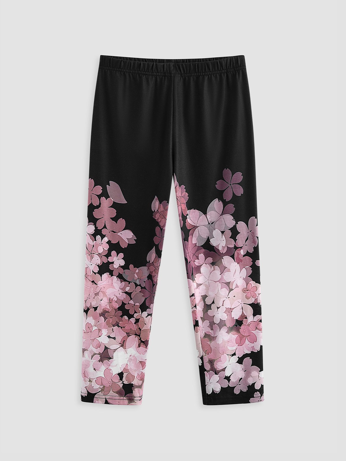 Jersey Floral Casual Pants