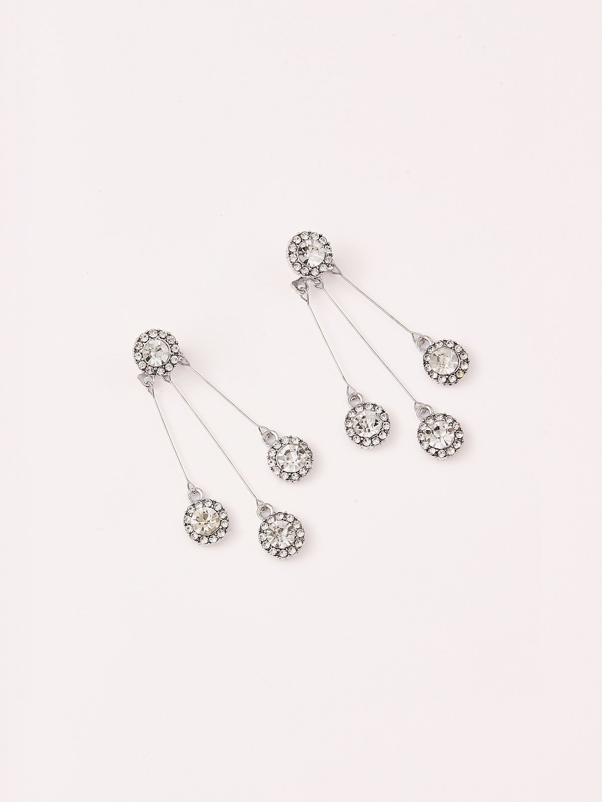 Zircon Tassel Earrings Dress Jewelry