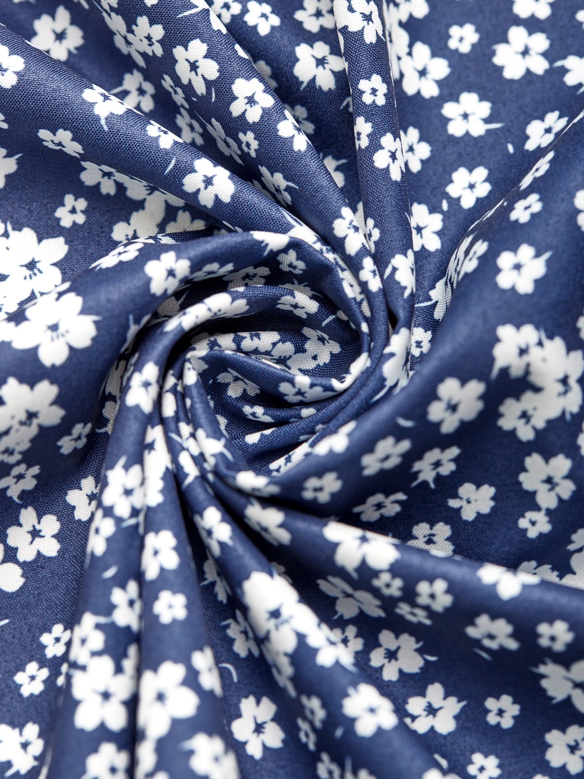 Vacation Crew Neck Printed Polyester Fibre Floral Dress