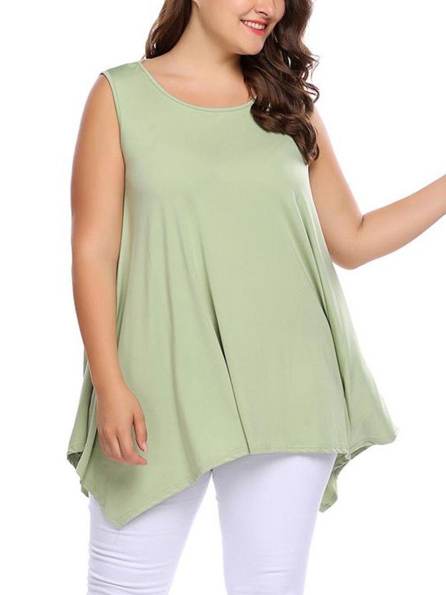 Plain Casual Loosen T-shirt