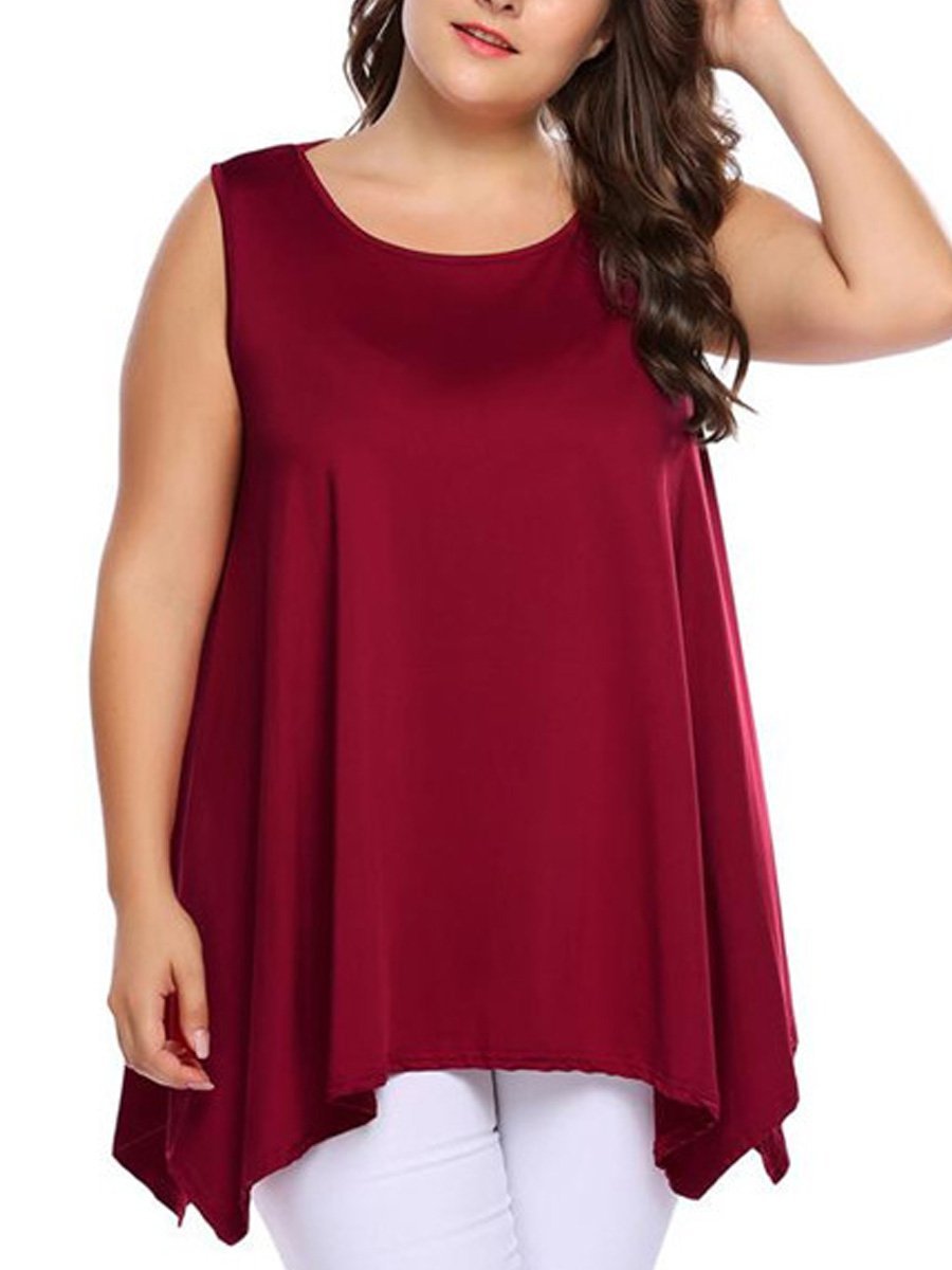 Plain Casual Loosen T-shirt