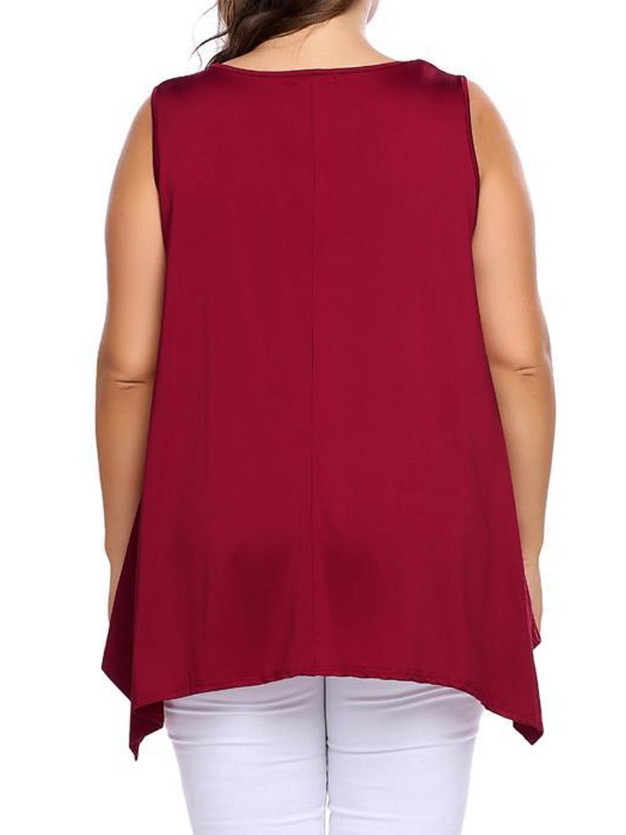 Plain Casual Loosen T-shirt