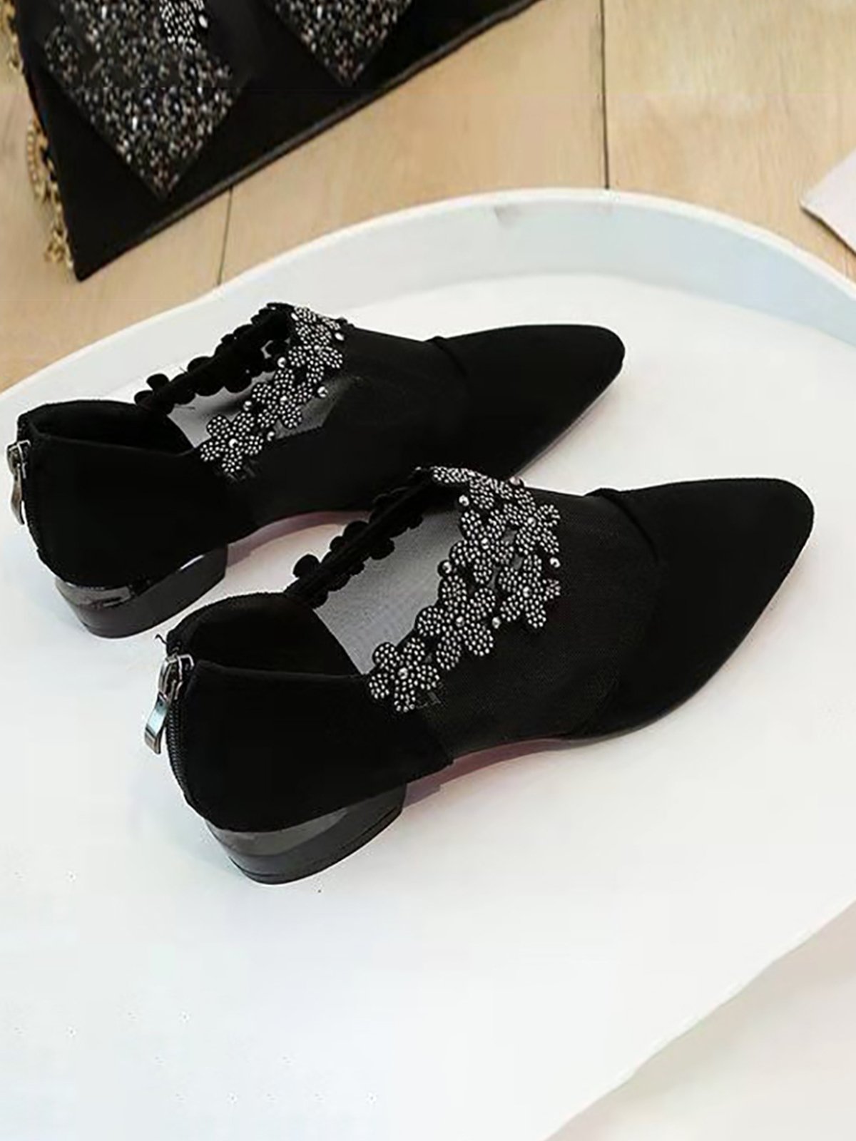 Spring Chunky Heel Heels