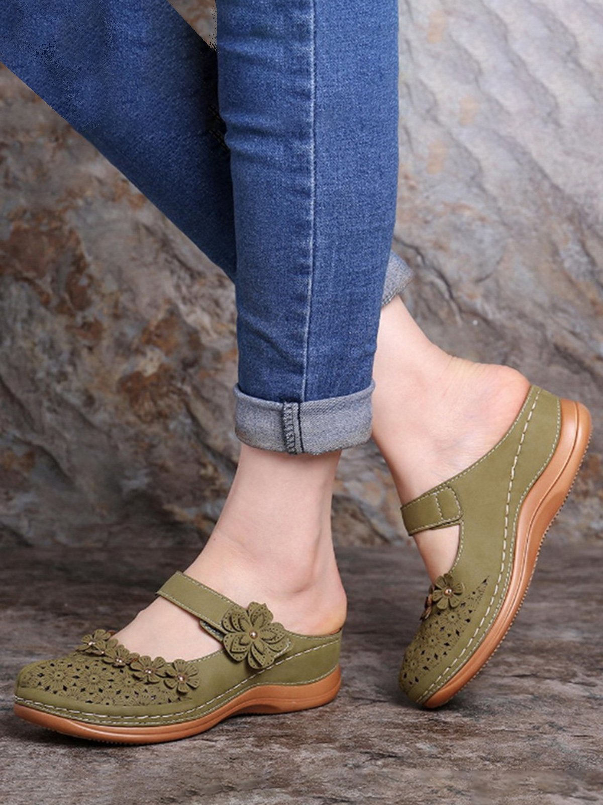 Pu Leather Women Shoes>>Women's Shoes>>Women Sandals Slippers