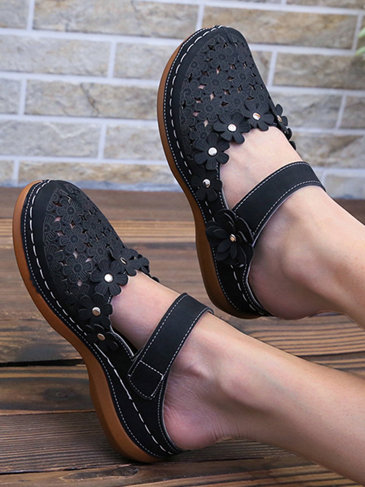 Pu Leather Women Shoes>>Women's Shoes>>Women Sandals Slippers