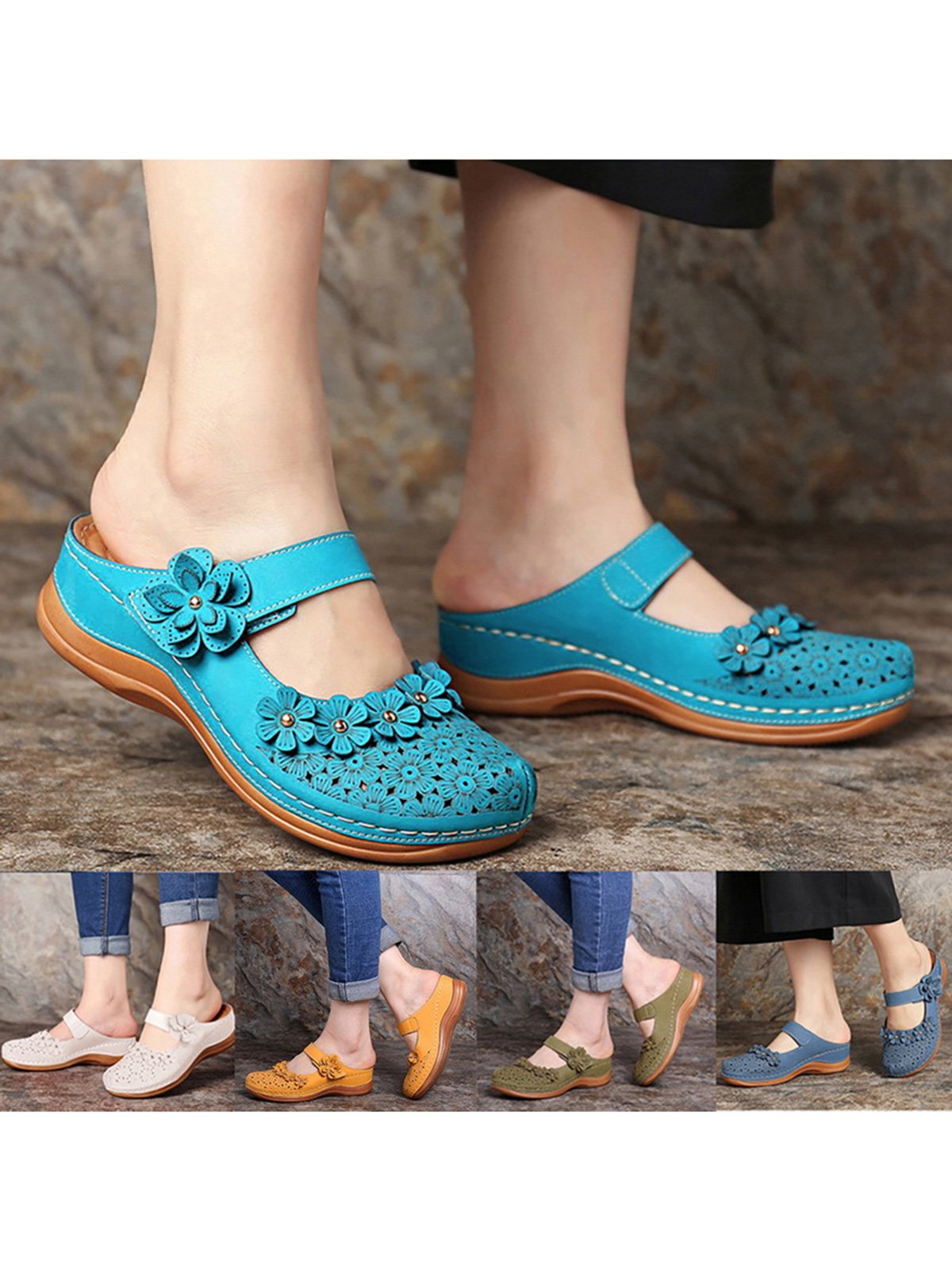 Pu Leather Women Shoes>>Women's Shoes>>Women Sandals Slippers