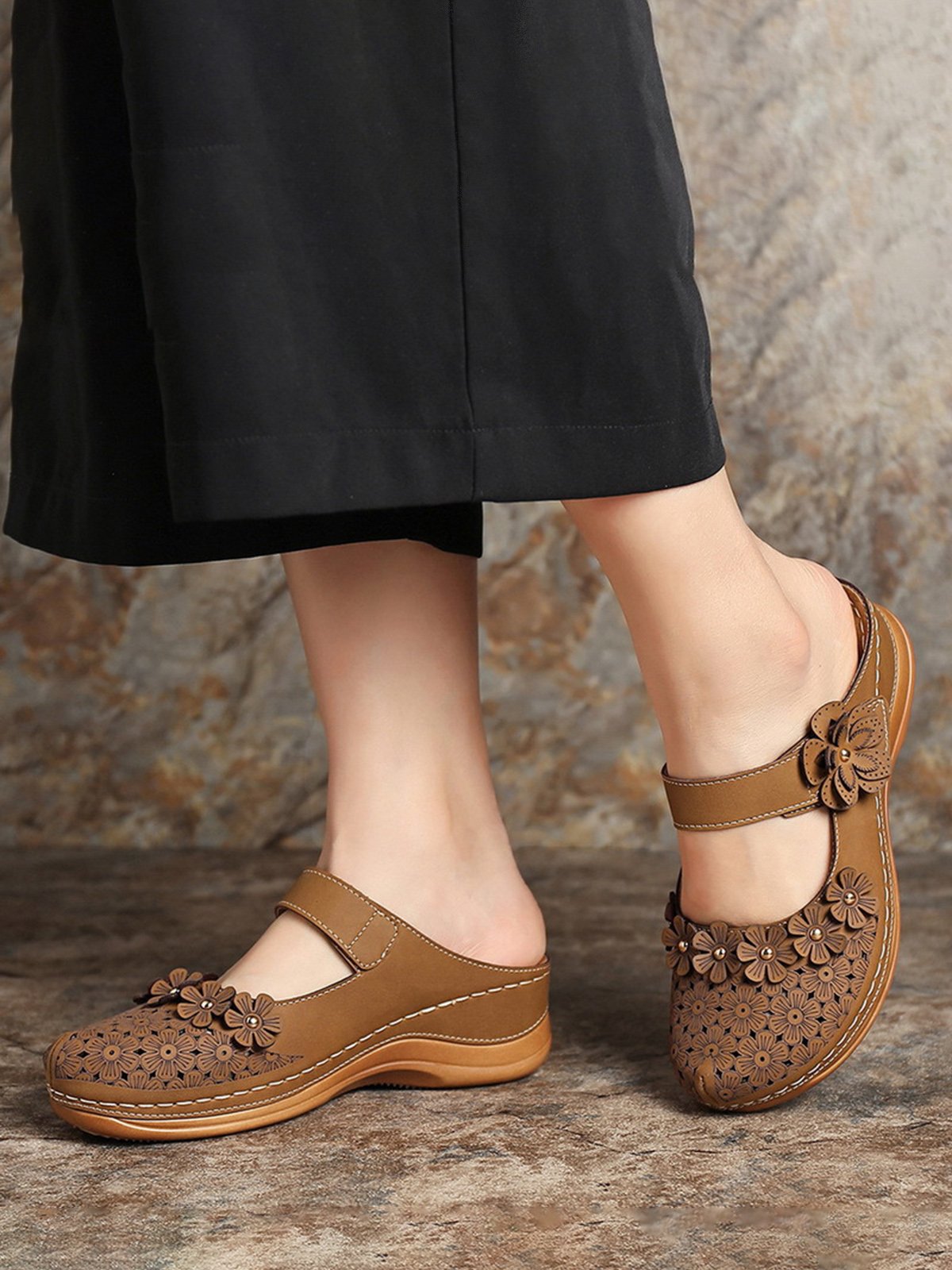 Pu Leather Women Shoes>>Women's Shoes>>Women Sandals Slippers