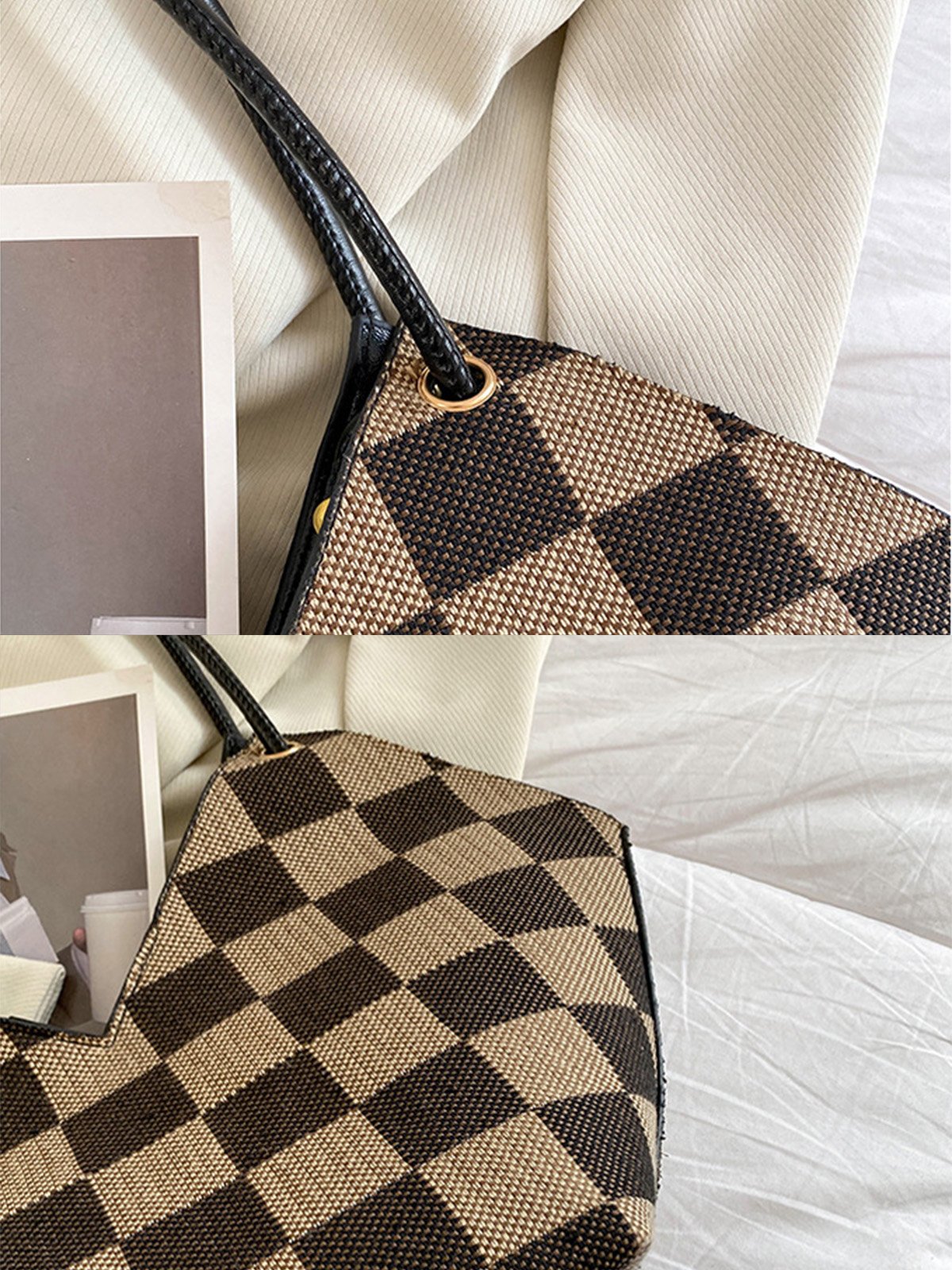 Work Pu Leather Women's Bags