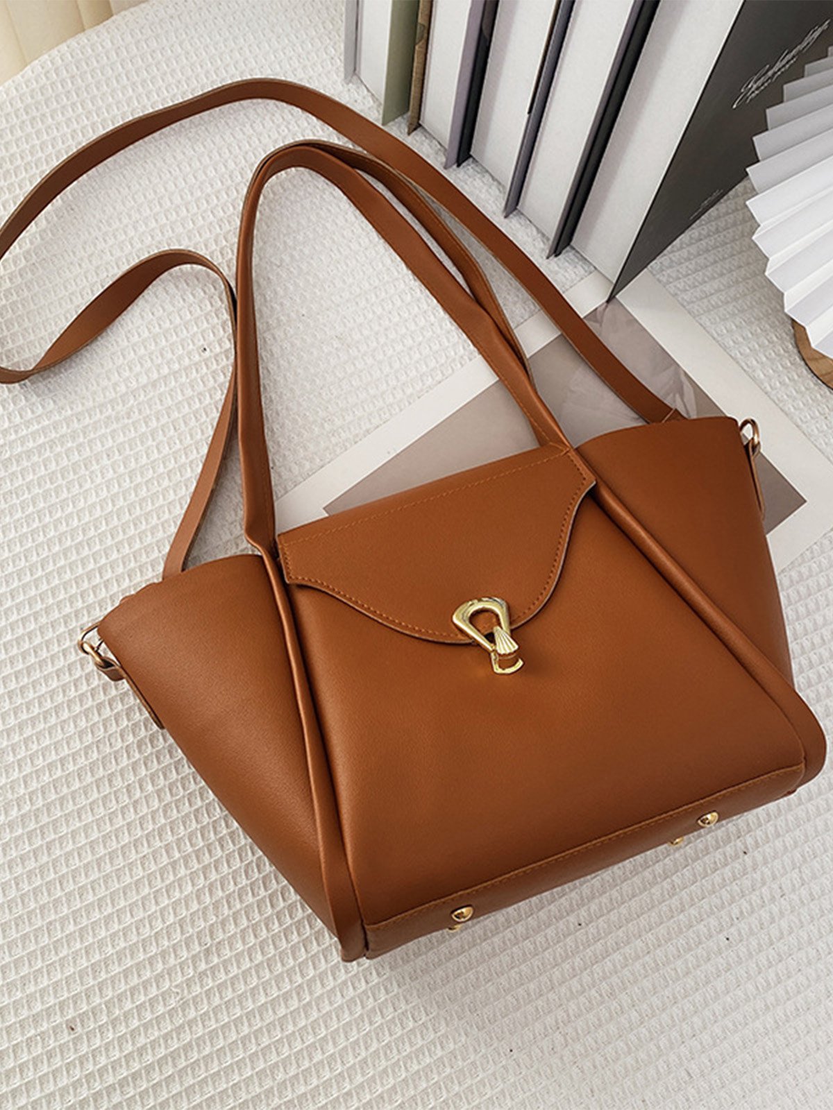 Simple Pu Leather Women's Bags