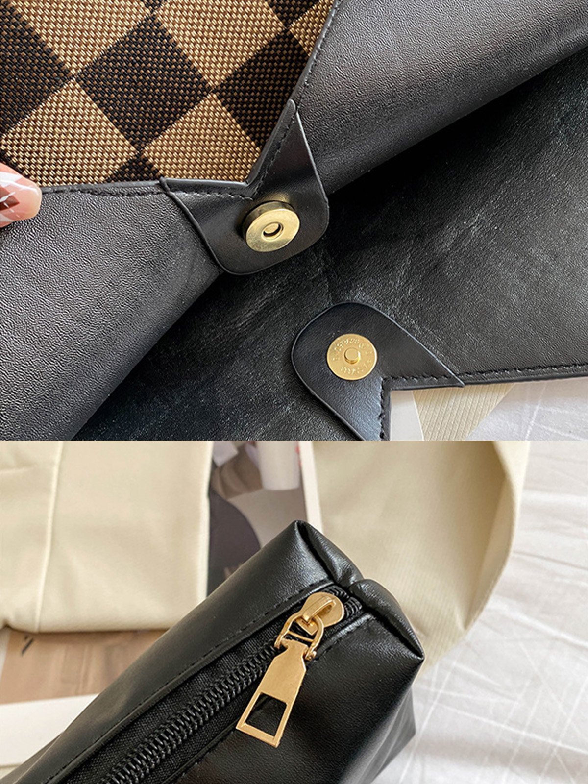 Work Pu Leather Women's Bags
