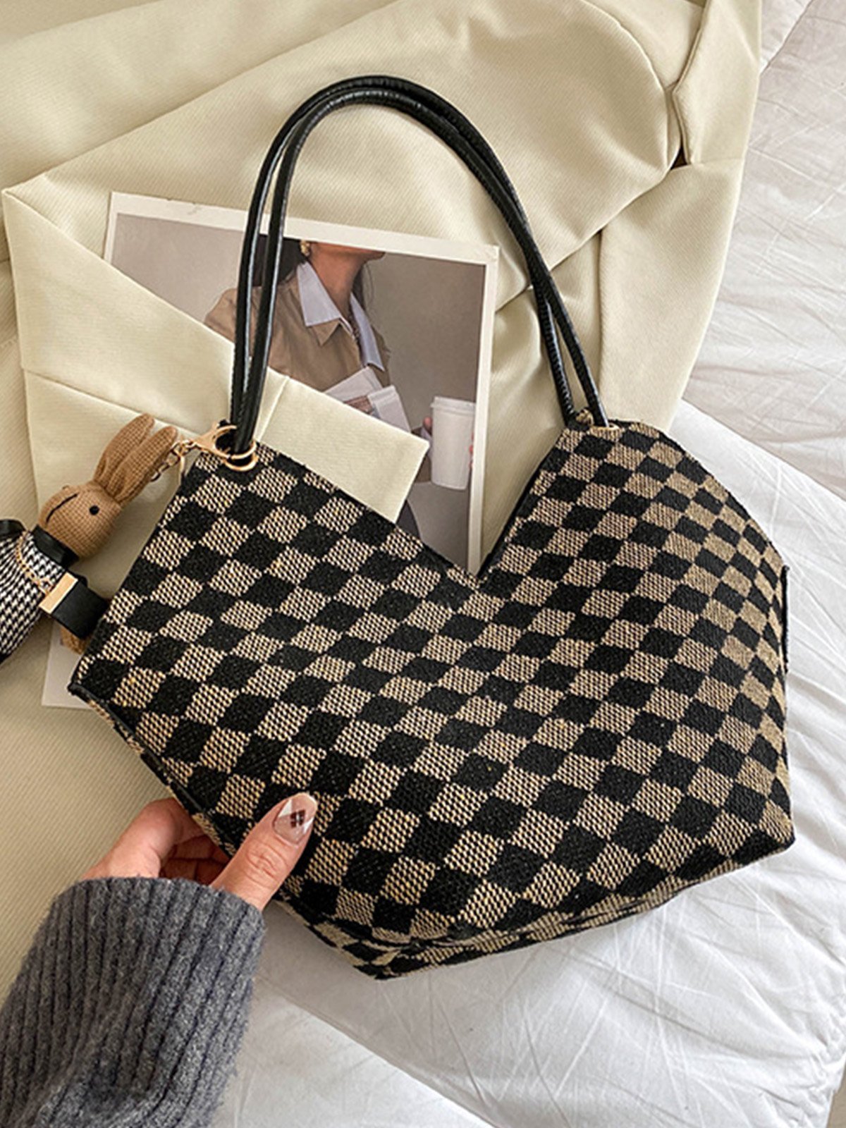 Work Pu Leather Women's Bags