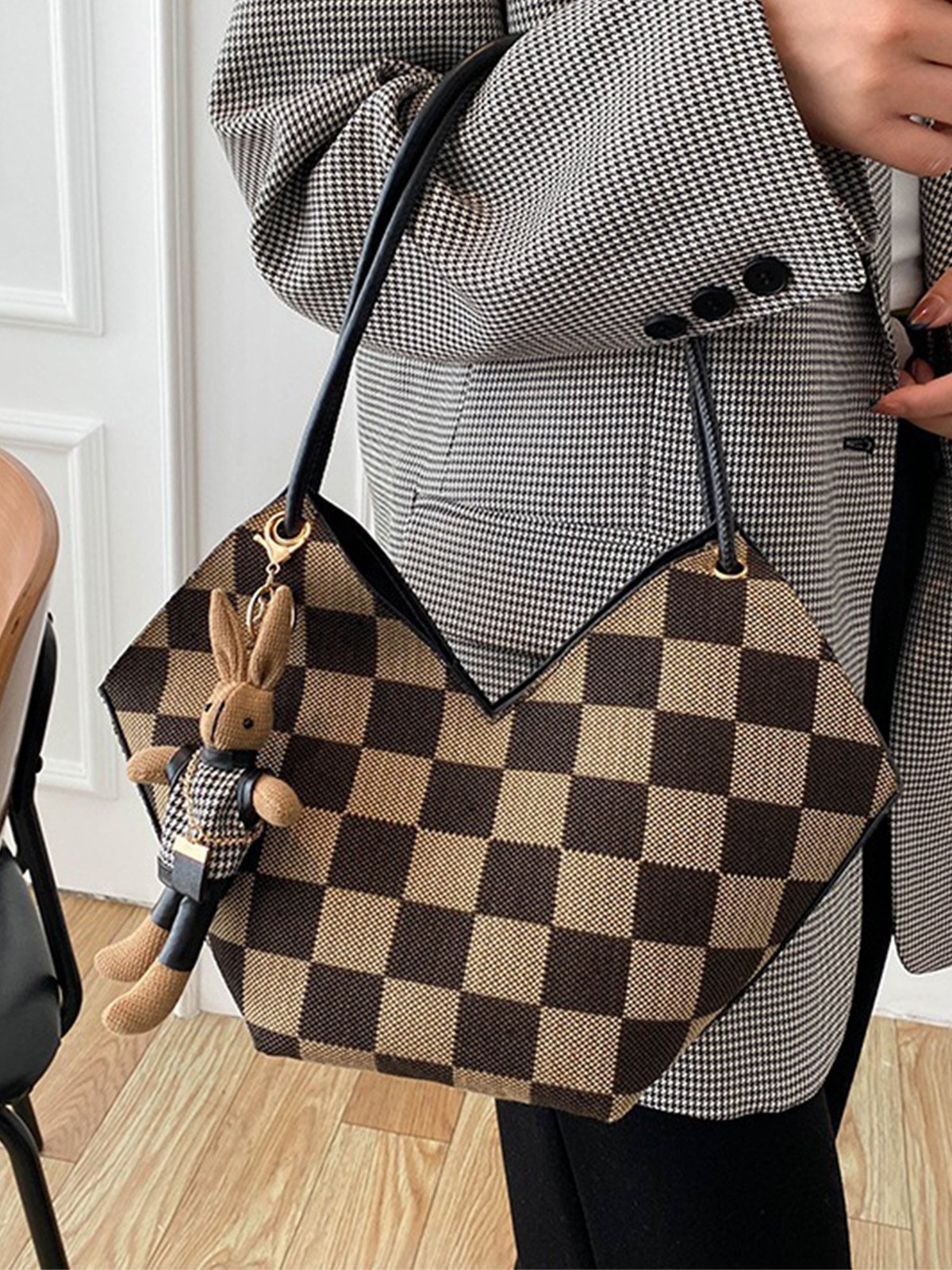 Work Pu Leather Women's Bags