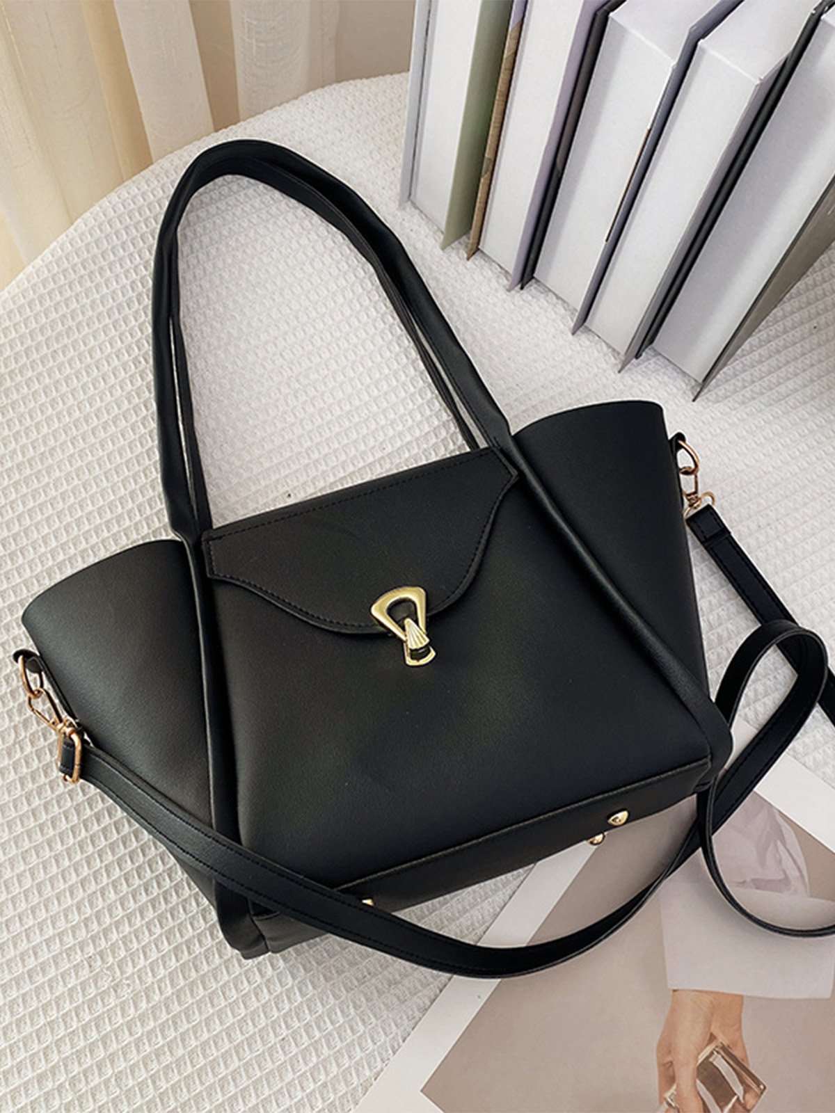 Simple Pu Leather Women's Bags