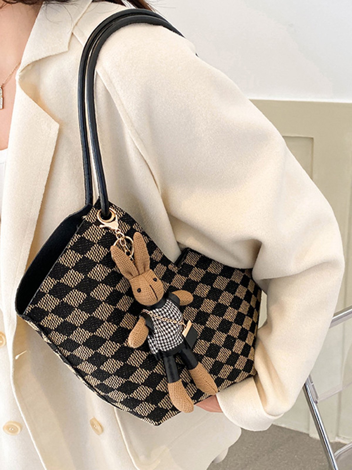 Work Pu Leather Women's Bags