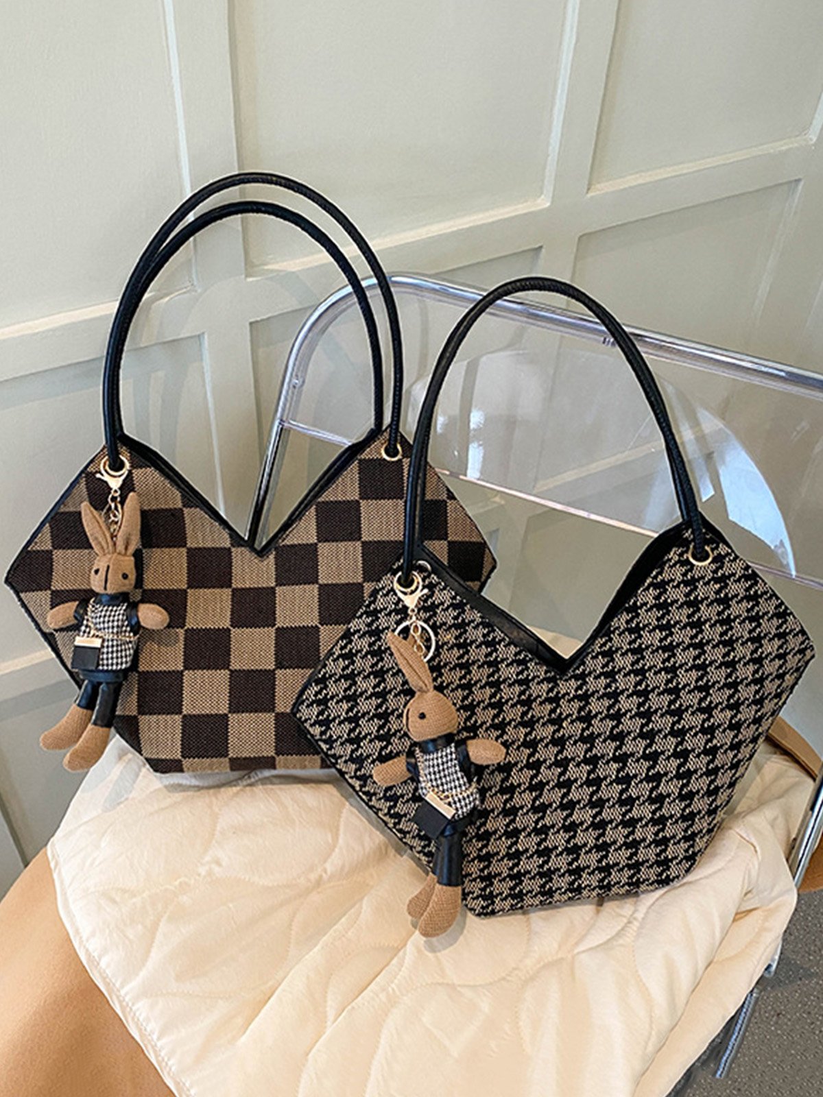 Work Pu Leather Women's Bags