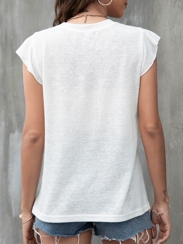 Loosen Plain Simple T-shirt