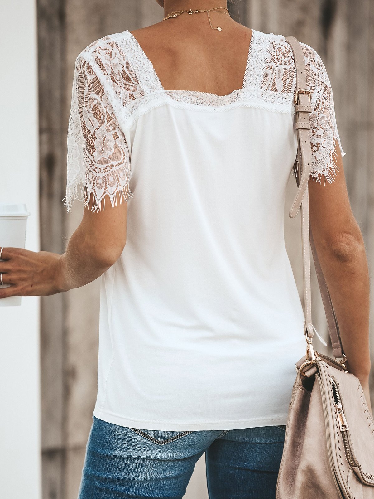 Casual Jersey Solid T-shirt