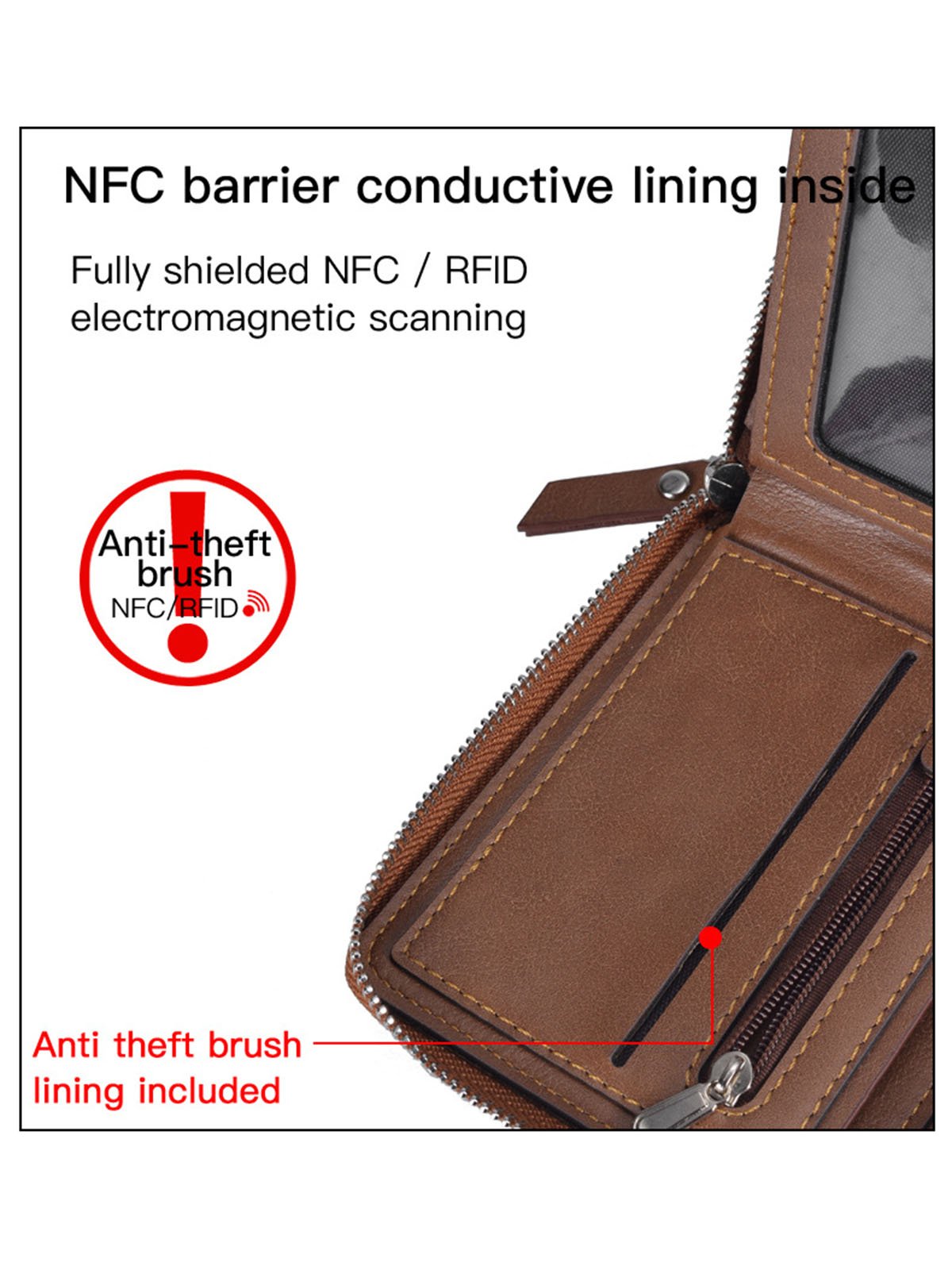 Zipper Men's Bags