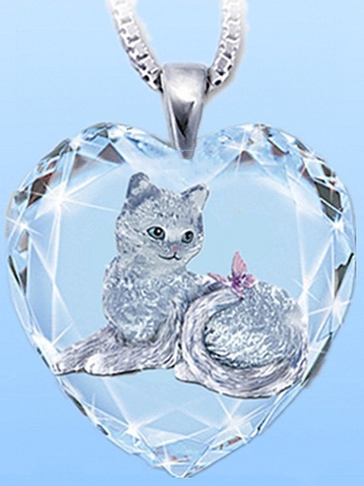 Heart Crystal Necklace