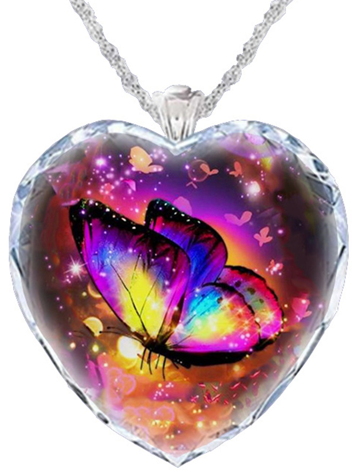 Heart Crystal Necklace