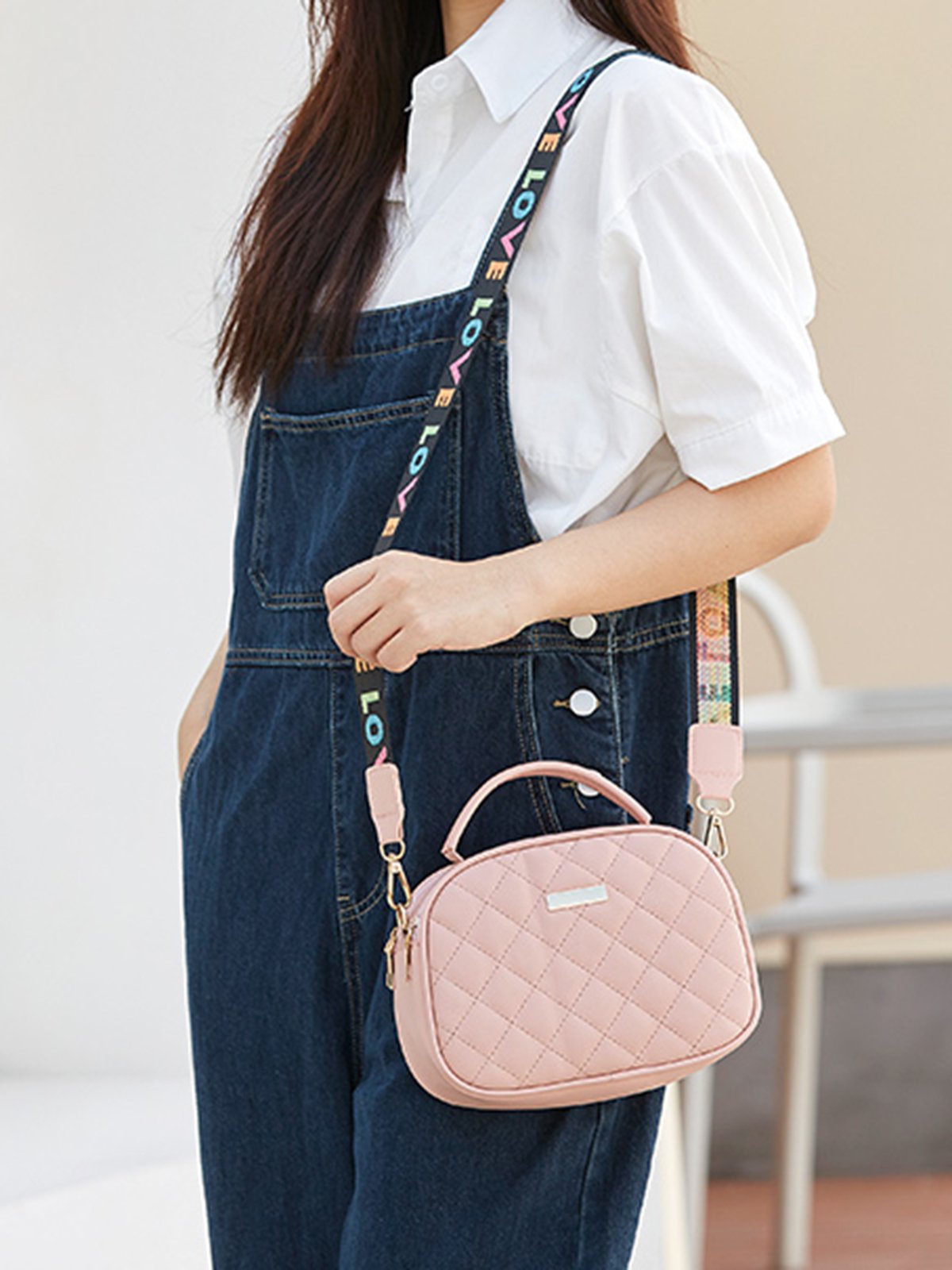 Simple Zipper Women's Bags