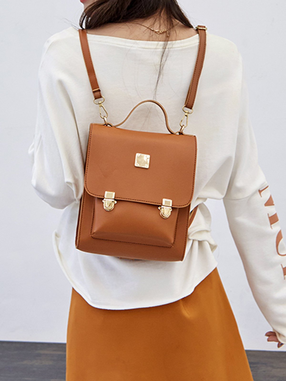 Clasp Lock Women's Bags