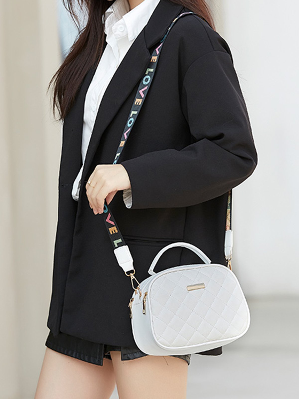 Simple Zipper Women's Bags