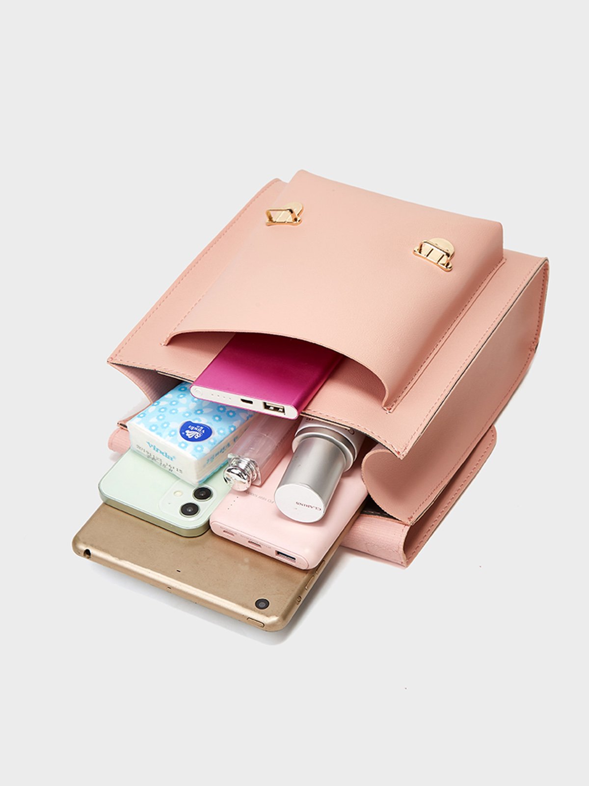 Clasp Lock Women's Bags