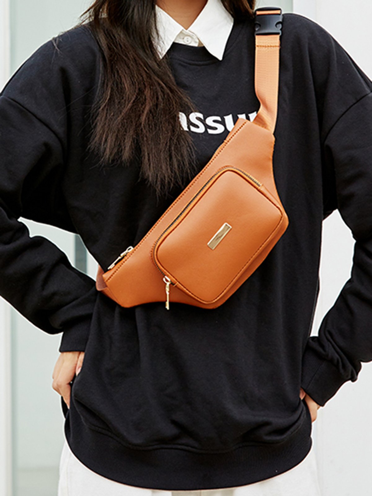 Simple Pu Leather Women's Bags