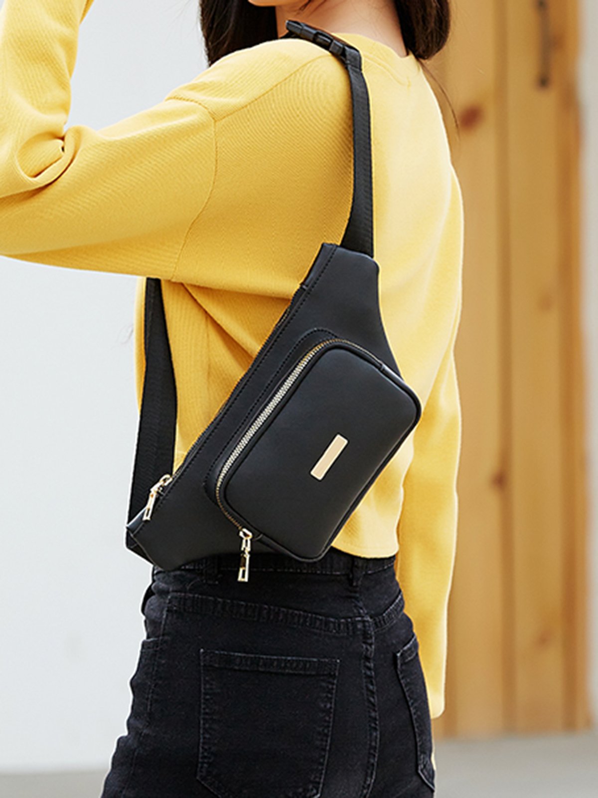 Simple Pu Leather Women's Bags