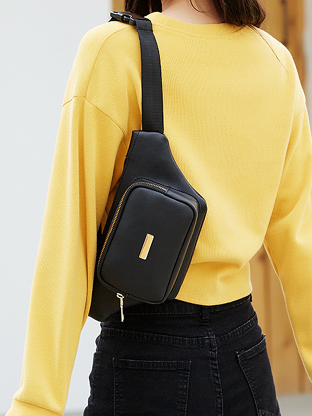 Simple Pu Leather Women's Bags