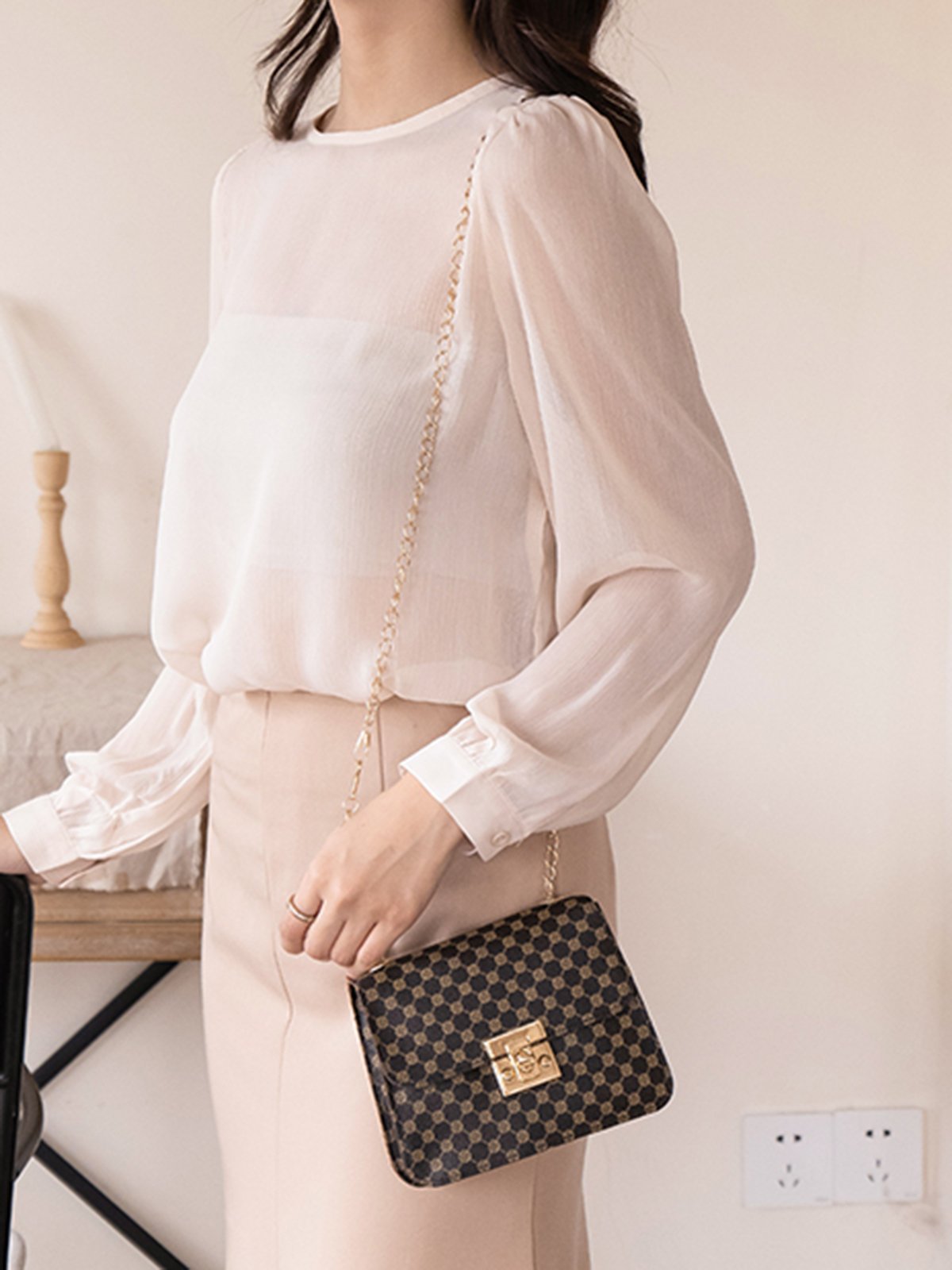 Pu Leather Simple Women's Bags