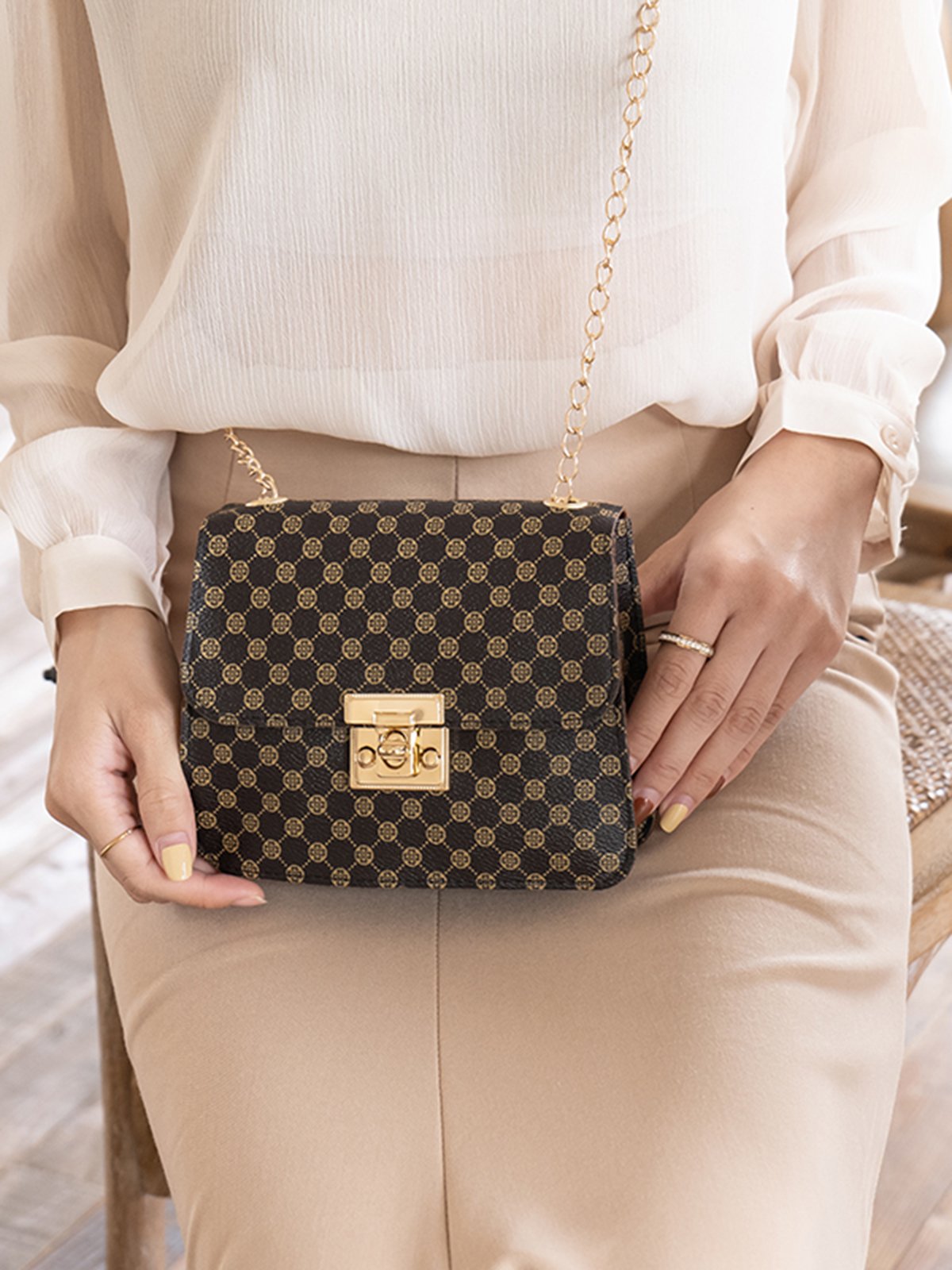 Pu Leather Simple Women's Bags
