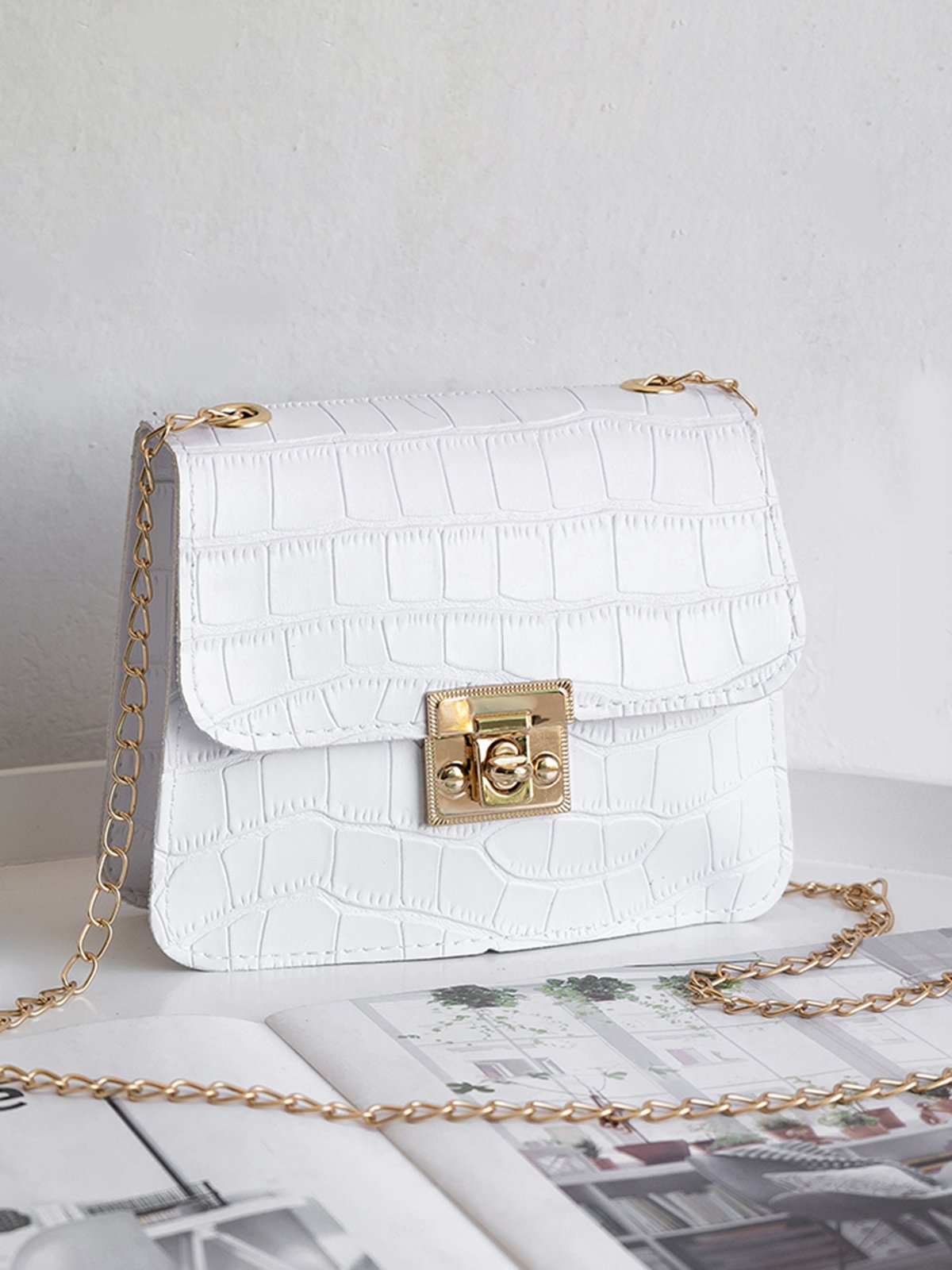 Pu Leather Simple Women's Bags