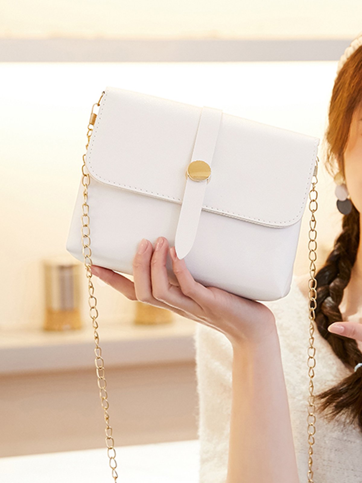 Pu Leather Work Women's Bags