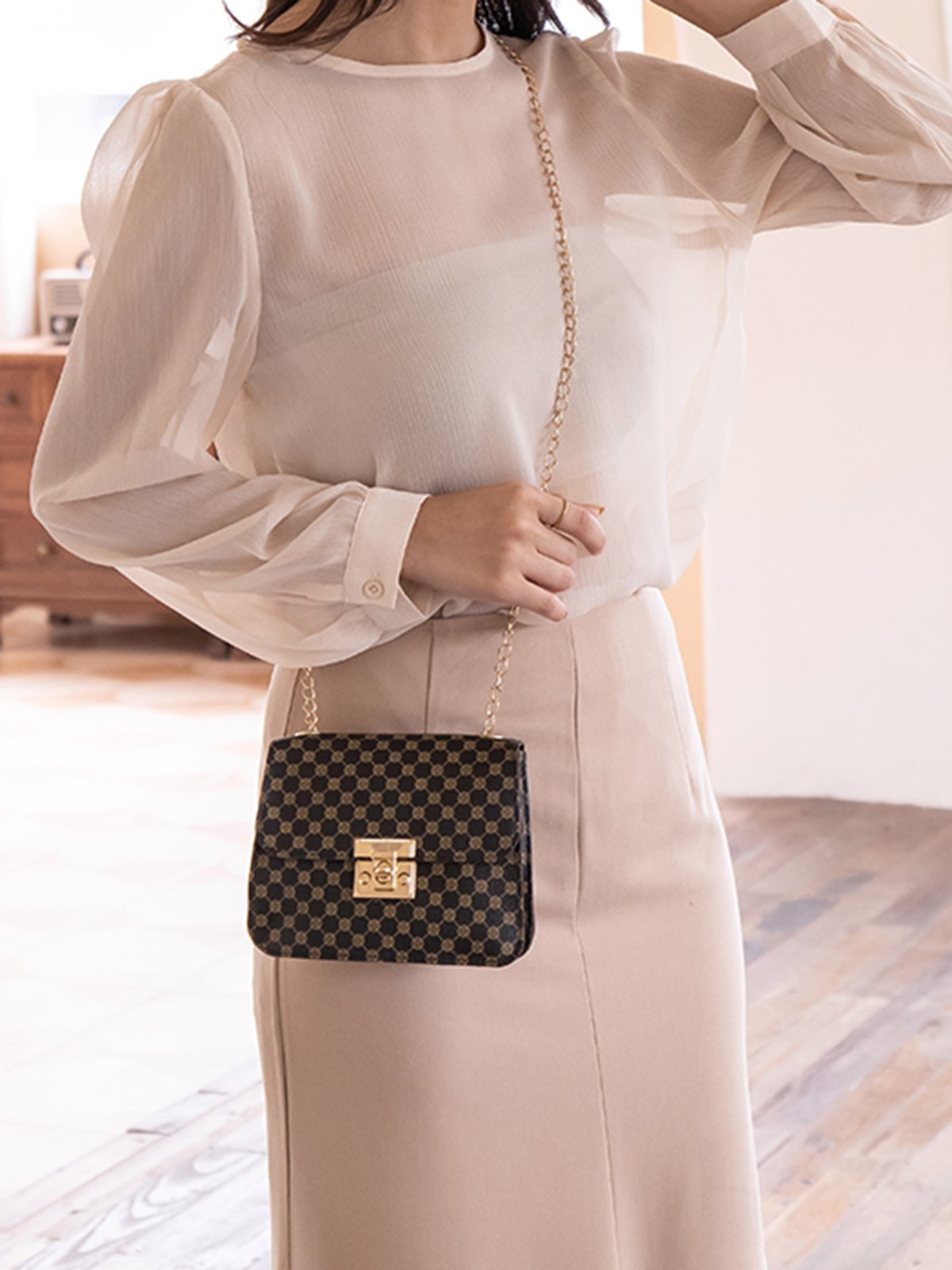 Pu Leather Simple Women's Bags