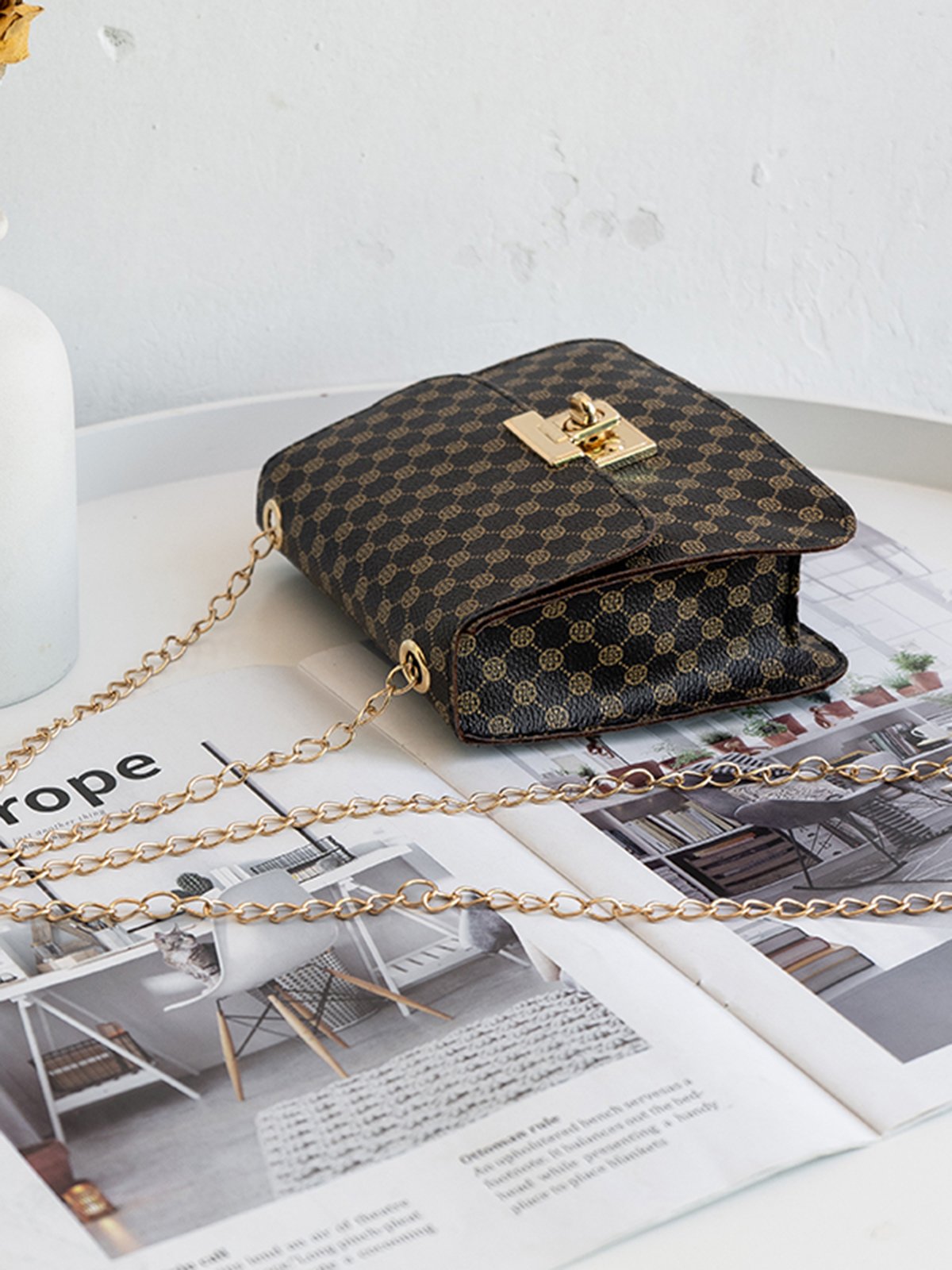 Pu Leather Simple Women's Bags