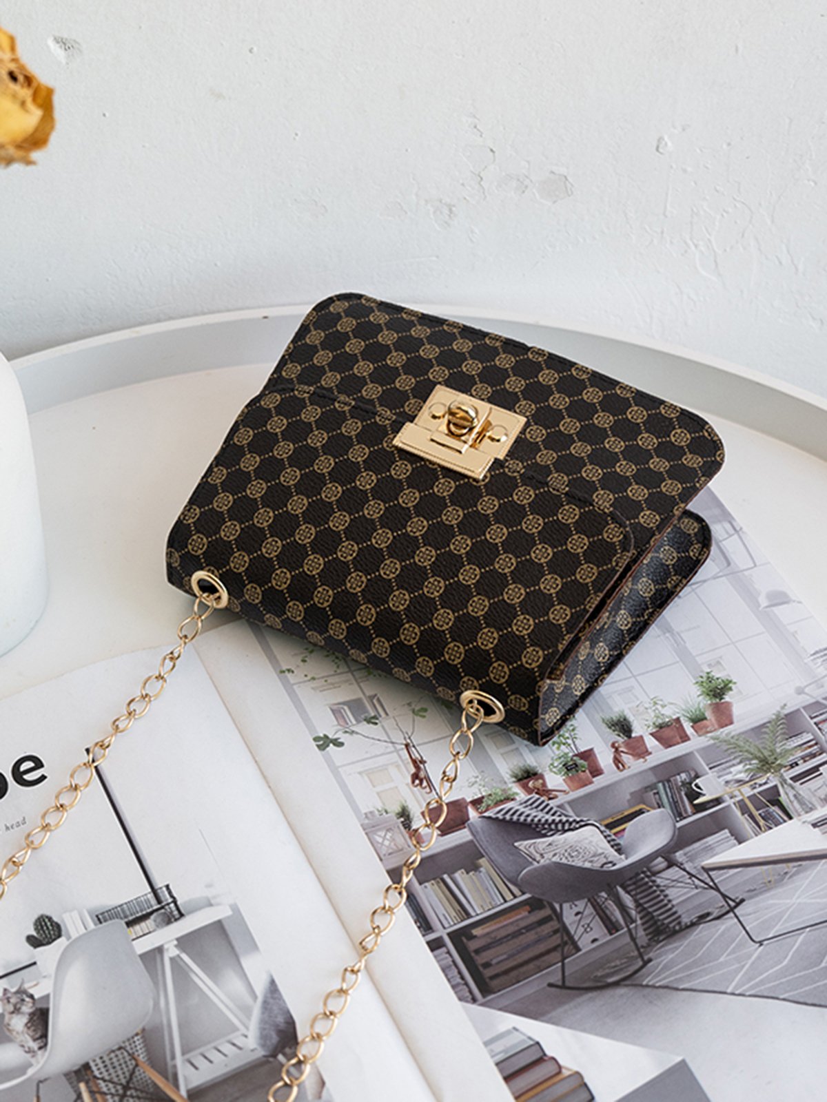 Pu Leather Simple Women's Bags