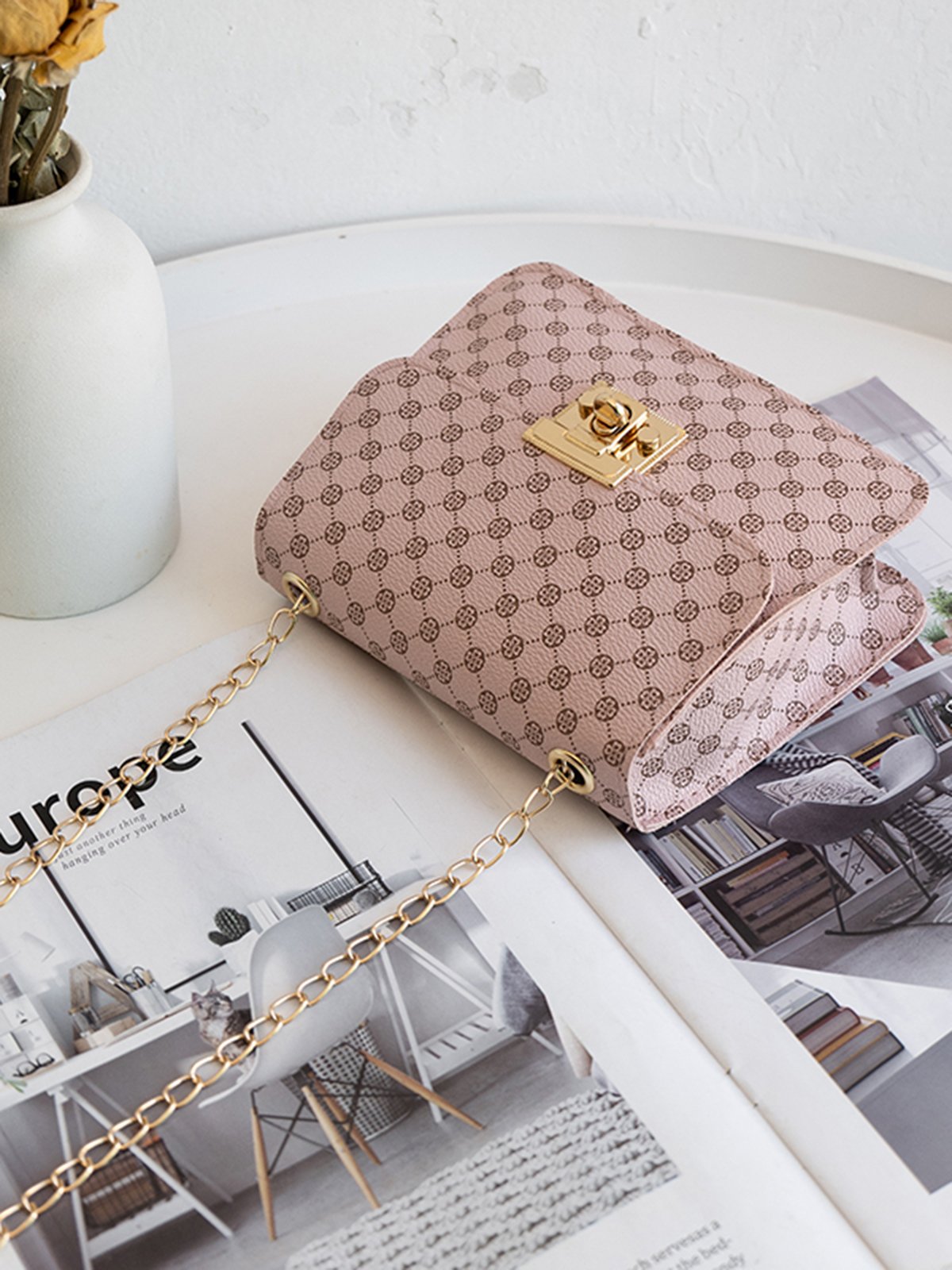 Pu Leather Simple Women's Bags