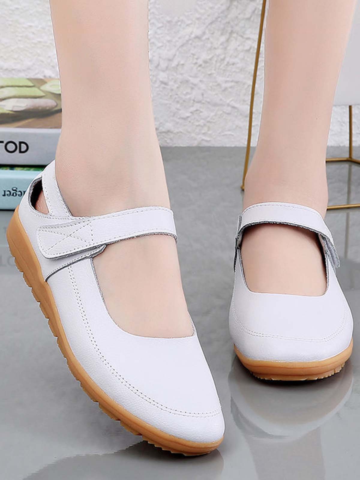 Pu Leather Flats