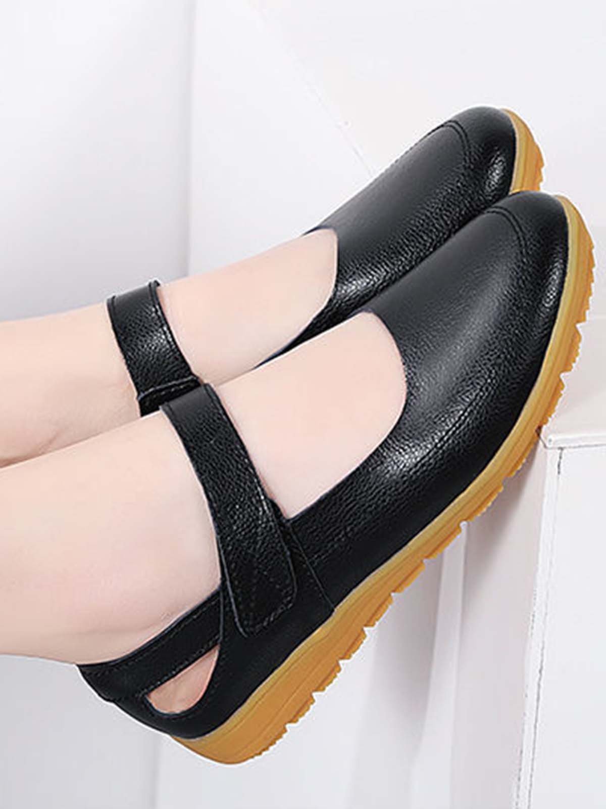 Pu Leather Flats