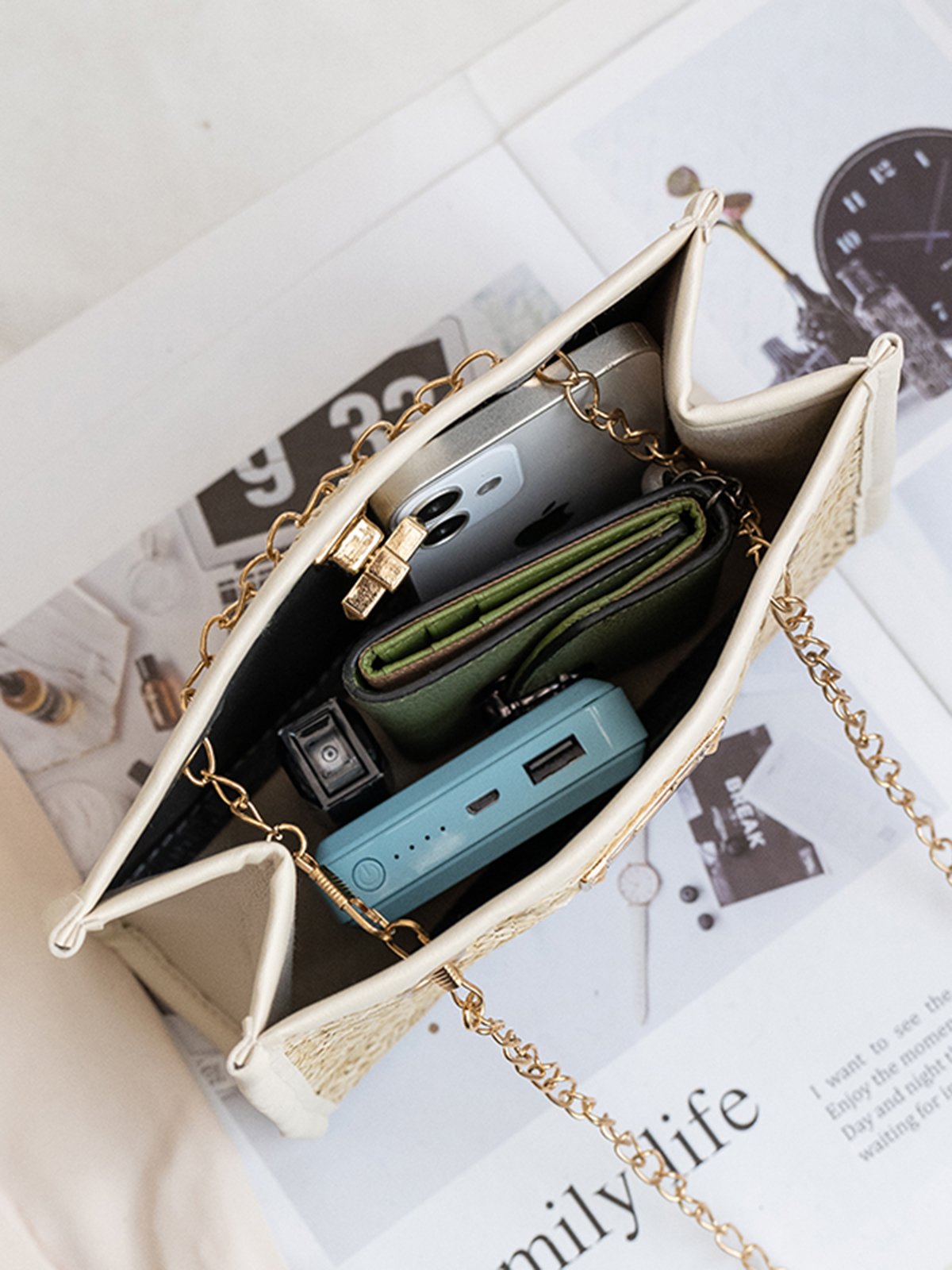 Vacation Twist Lock Women's Bags