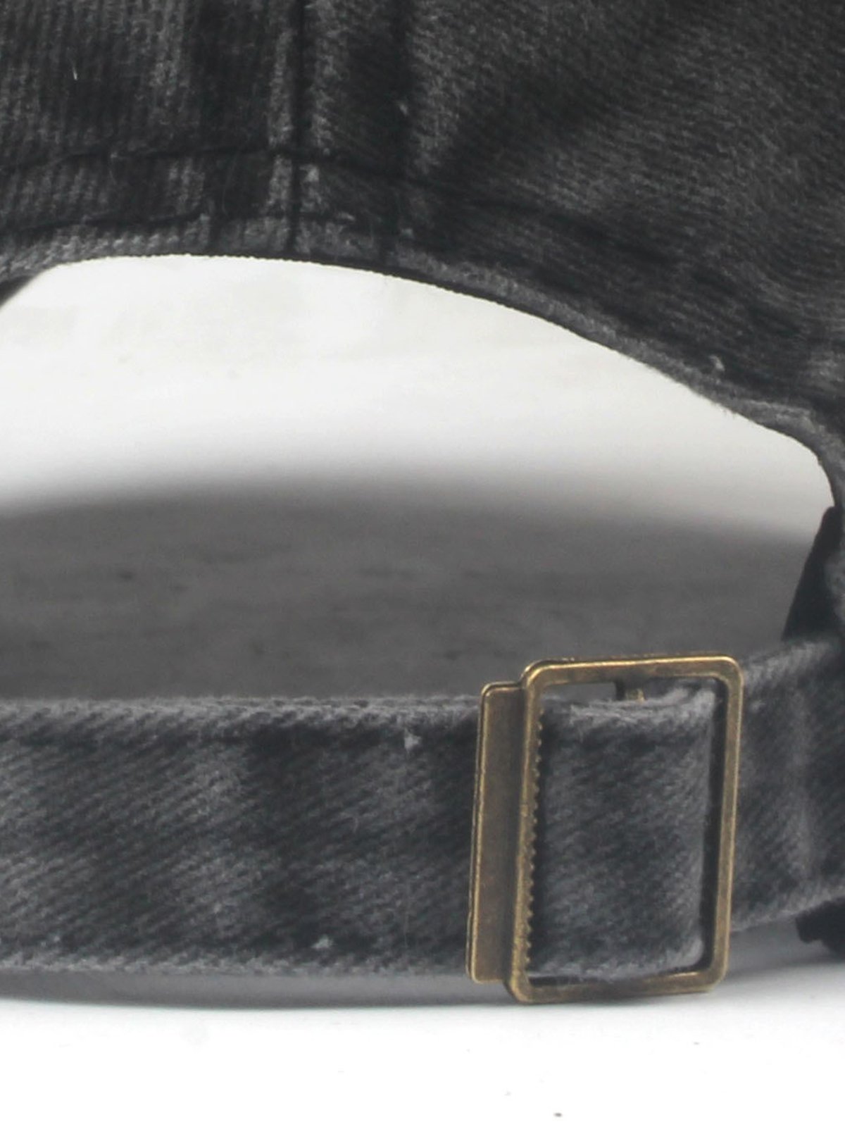 Men's Colorblock Washed Distressed Three-Dimensional Embroidered Baseball Cap