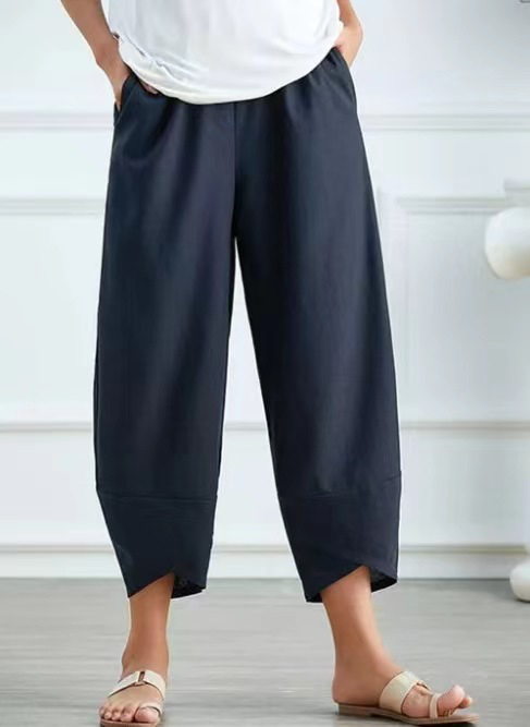 Cotton Casual Loosen Pants