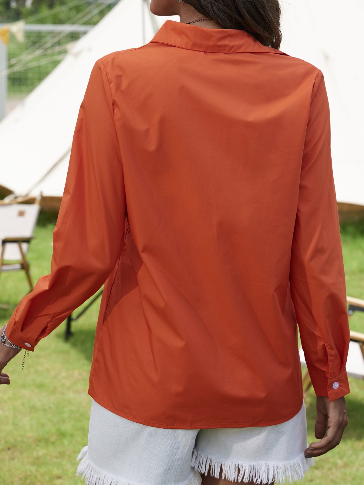 Vacation Cotton Regular Fit Shirt & Blouses