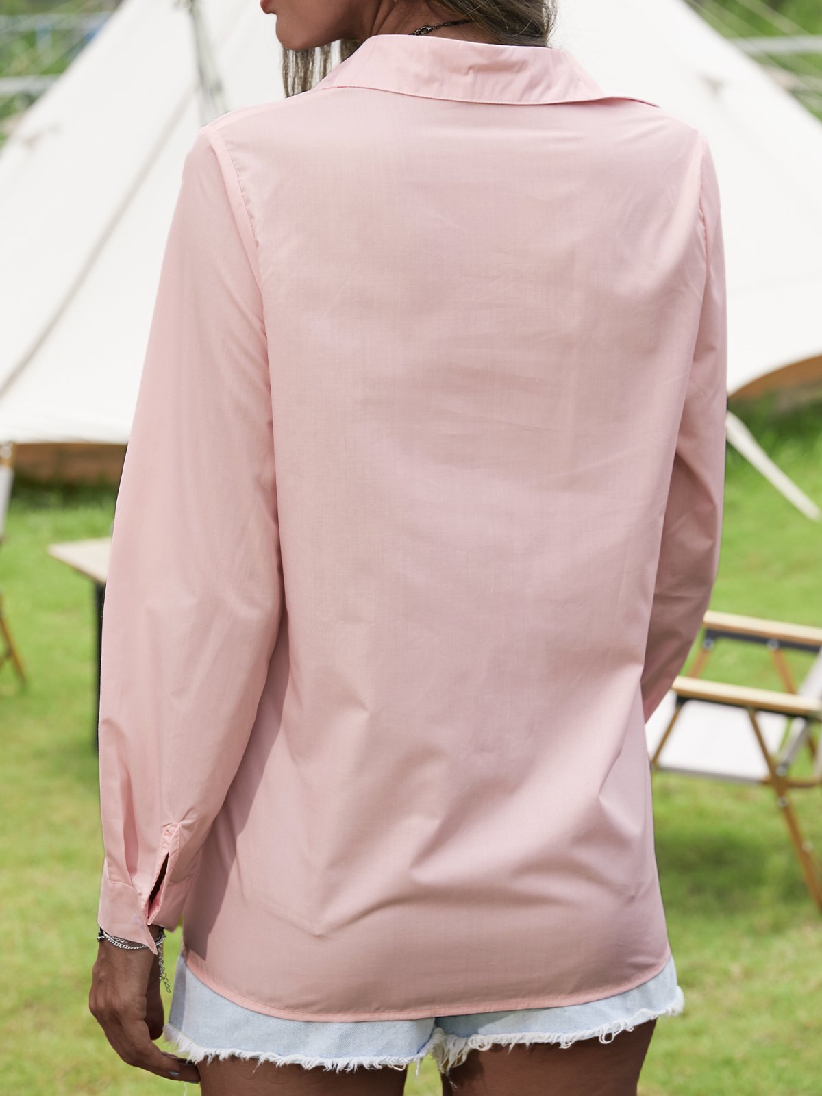 Vacation Cotton Regular Fit Shirt & Blouses