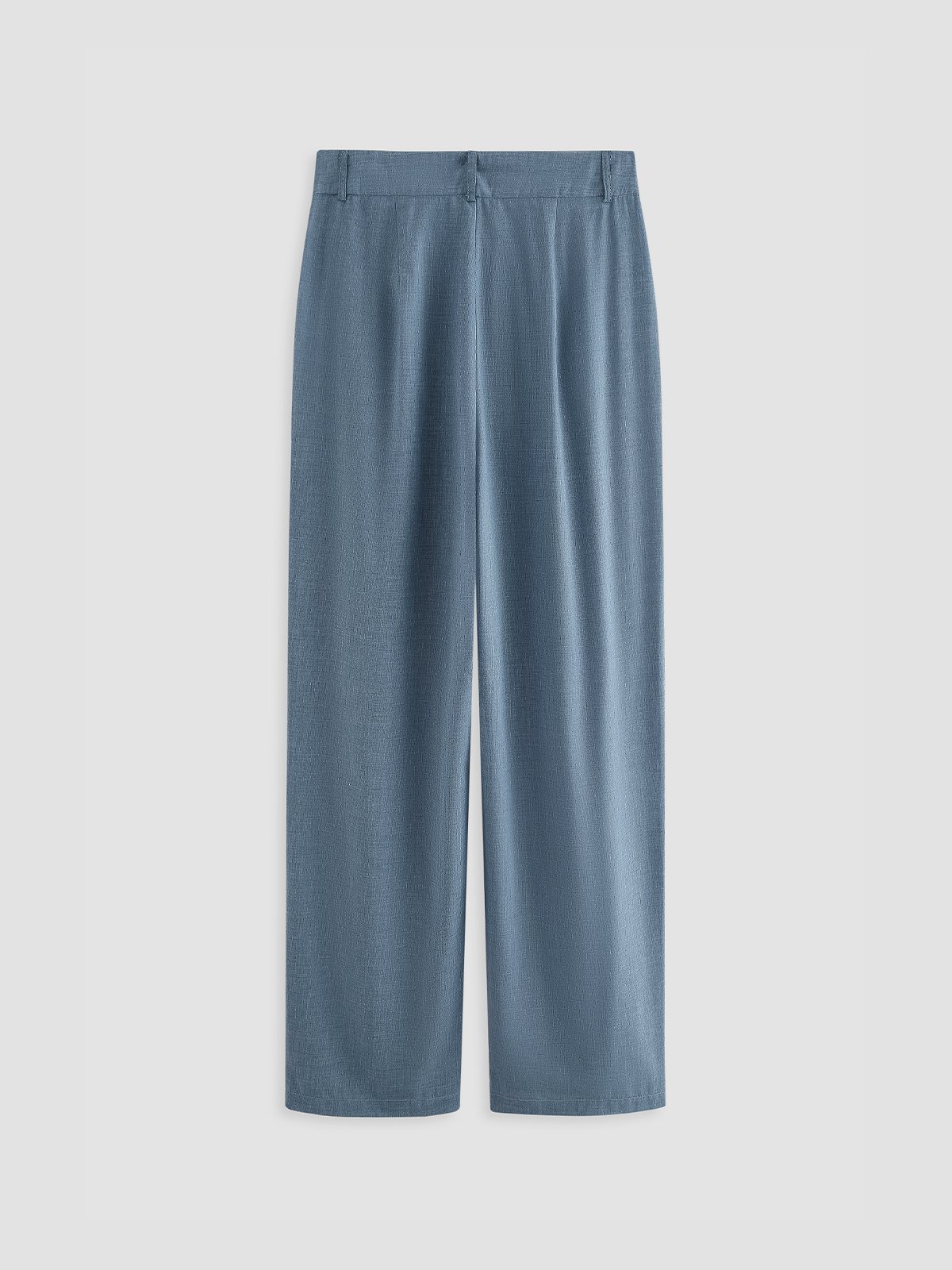 Loosen Cotton Blends Plain Pants