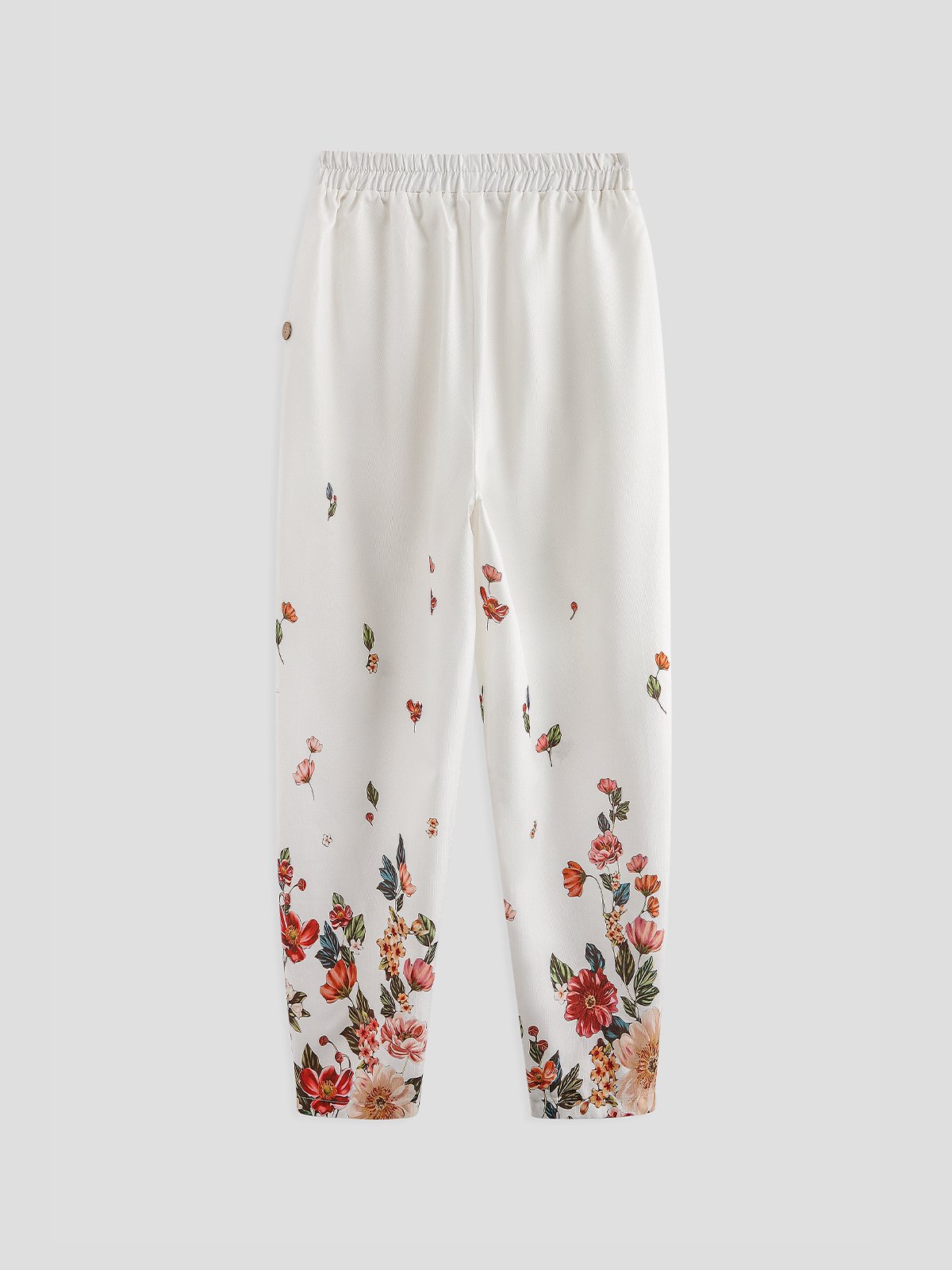 Floral Loosen Pants