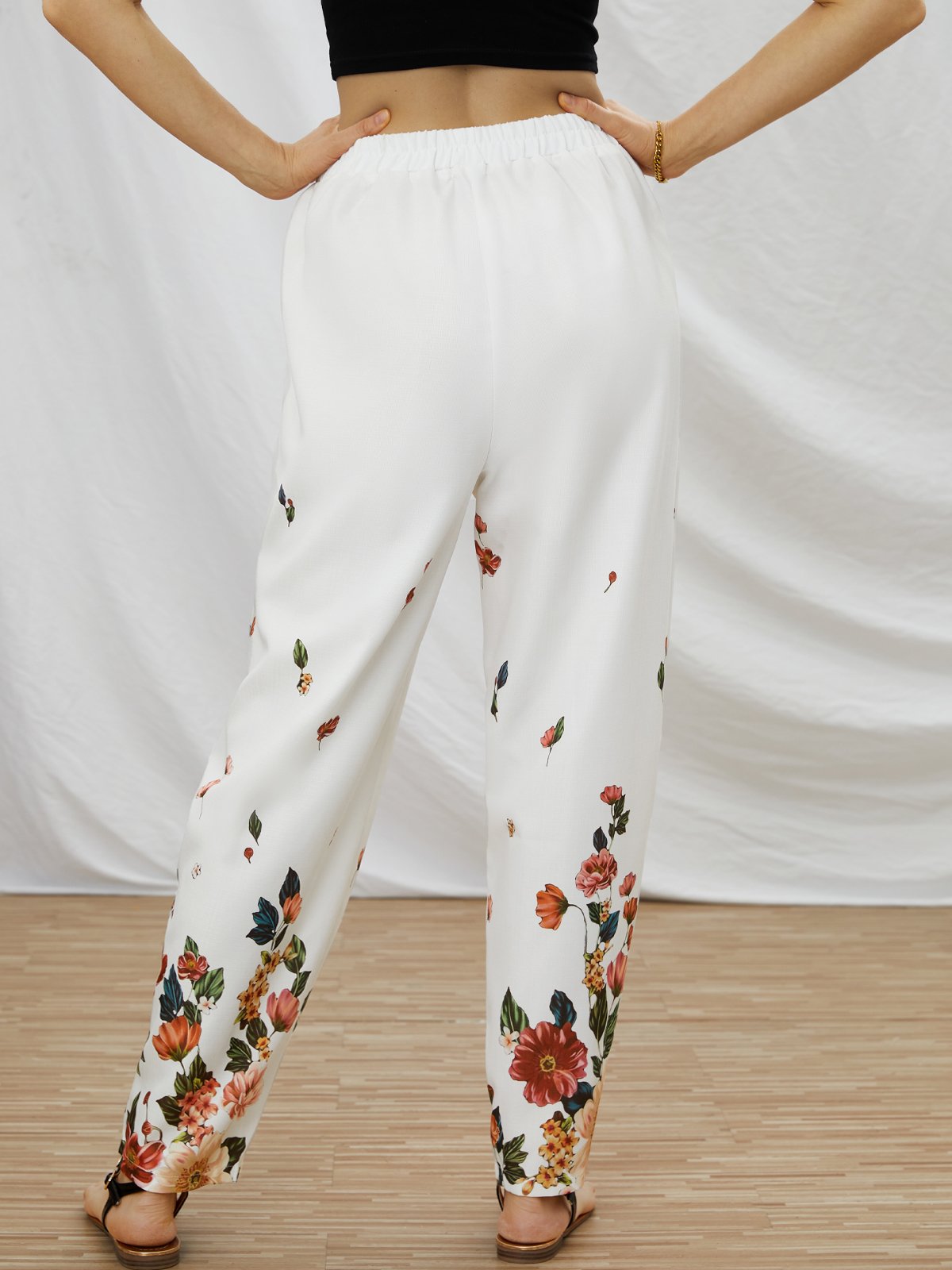 Casual Floral Bottoms