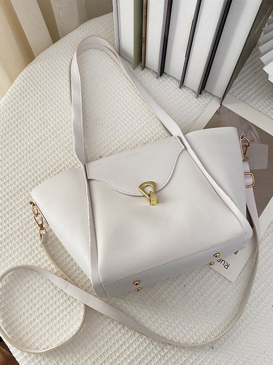 Simple Pu Leather Women's Bags